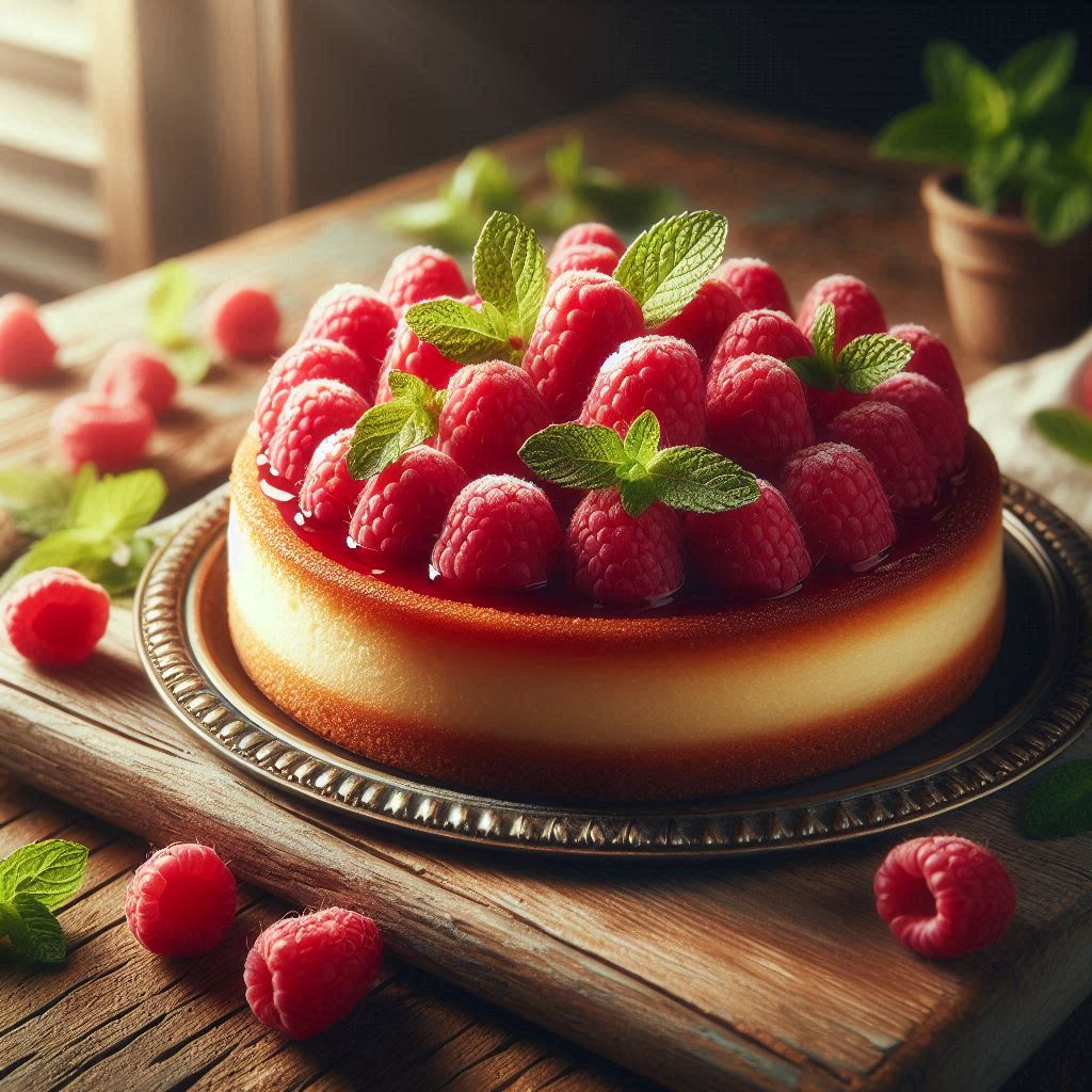 FLAN PATISSIER FRAMBOISINE